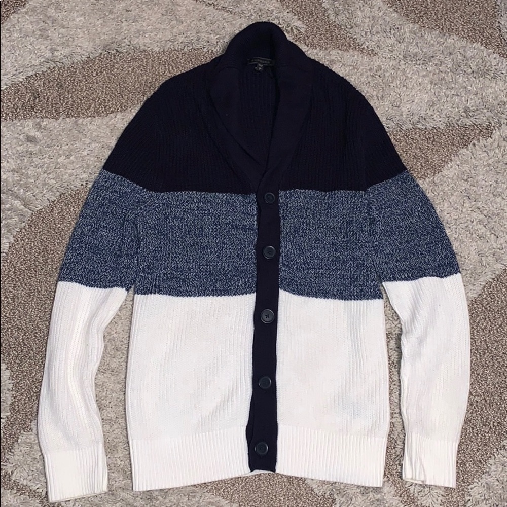Men’s multi-colored cardigan